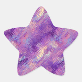Adesito Estrela Textura de Gel de Cristal Roxo Ametist