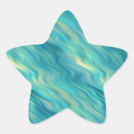 Adesito Estrela Textura de onda de Hydrangea azul