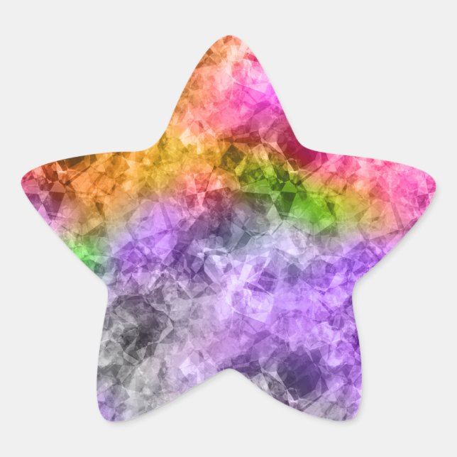 Adesito Estrela Textura Exótica Despedaçada (Frente)