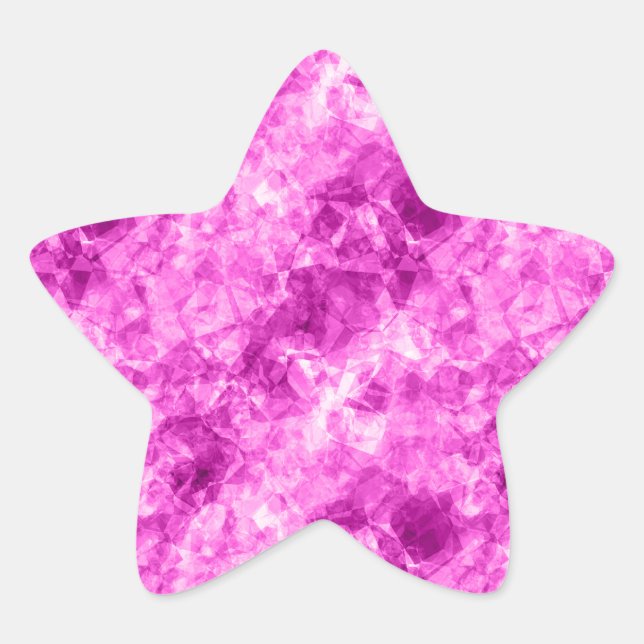 Adesito Estrela Textura impermeável rosa (Frente)