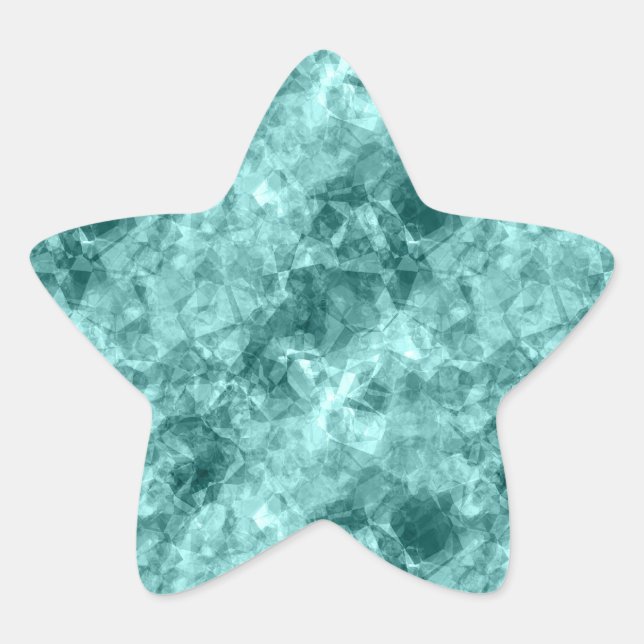 Adesito Estrela Textura Teal Crumplada (Frente)