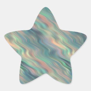 Adesito Estrela Textura Wavy Iris Azul