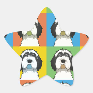 Adesito Estrela Tibetan Terrier Cartoon Pop-Art