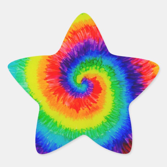 Adesito Estrela Tinta de Álcool Rainbow Tie-Dye (Frente)