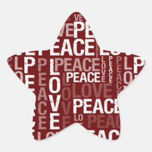 Adesito Estrela Tipografia do Peace Love