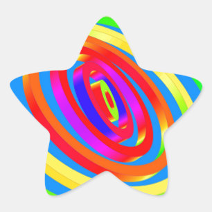 Adesito Estrela Trabalho de arte abstrato