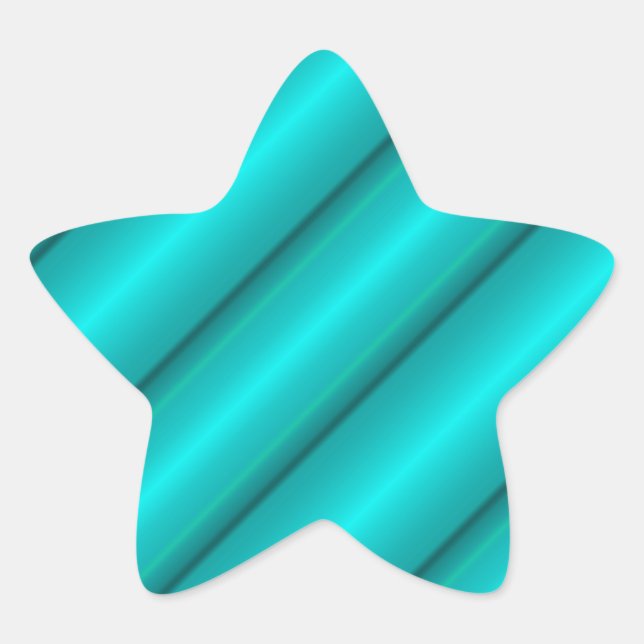 Adesito Estrela Tubos abstrato em Teal (Frente)