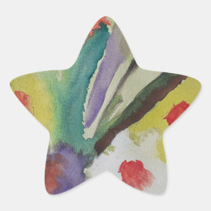 Adesito Estrela Tulipas de abstrato e Flores de Mola