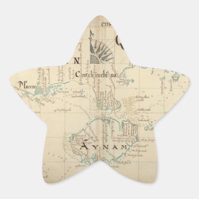 Adesito Estrela Um Mapa Pirata Autêntico 1690 (Frente)