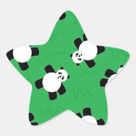 Adesito Estrela Urso-panda com erva