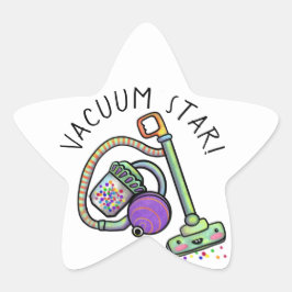 Adesito Estrela Vacuum Star Stickers (20 por folha)