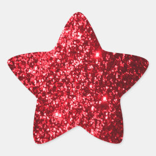Adesito Estrela Vermelho brilhante