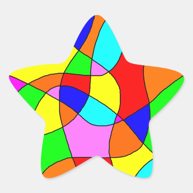 Adesito Estrela Vinheta de vidro contida (Frente)