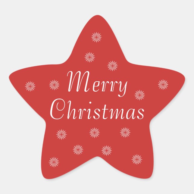 Adesito Estrela Vinhetas de Natal Feliz (Frente)