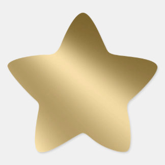 Adesito Estrela Vinhetas de selas Douradas