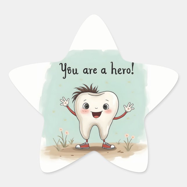 Adesito Estrela Vinhetas para pequenos dentistas (Frente)