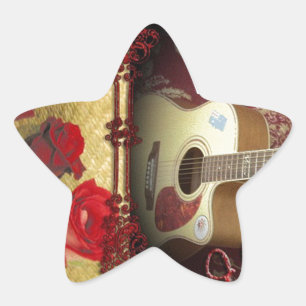 Adesito Estrela Vintage Guitar: Dia dos Namorados da Bela Marrom a
