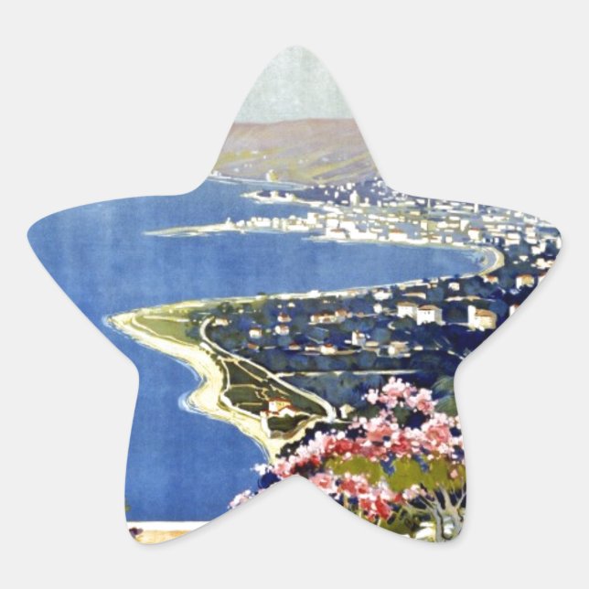 Adesito Estrela vintage-sanremo-viagem-poster (Frente)