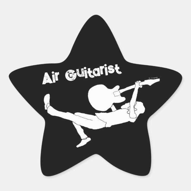 Adesito Estrela Violão de Rock Clássico no Ar (Frente)