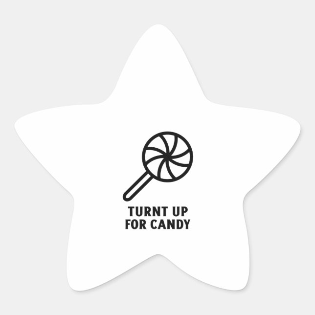 Adesito Estrela Virei para o doce pirulito (Frente)