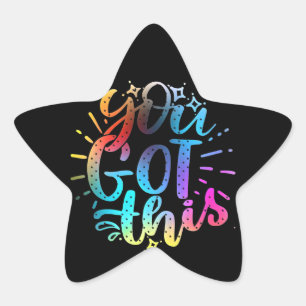 Adesito Estrela Você conseguiu estrelas e cores inspiradoras 