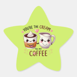 Adesito Estrela Você é o creme do meu café - Pinheiros bonitos e L