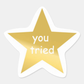 Adesito Estrela Você Experimentou o Sticker