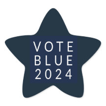 Votação Minimalista Blue Kamala Harris 2024