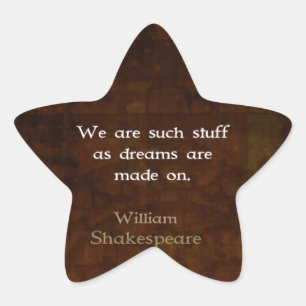 Adesito Estrela William Shakespeare - Citação do Sonho Inspiraci