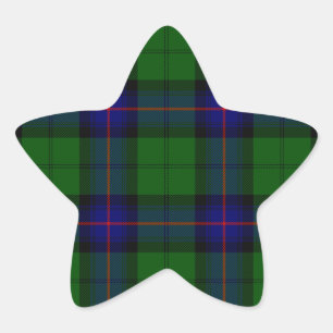 Adesito Estrela Xadrez azul-tartan armstrong e verde