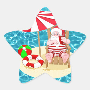 Adesito Estrela xmas Beach santa claus