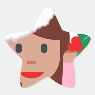Adesito Estrela xmas information girl emoji