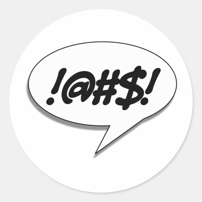 ADESIVO !@#$! (Frente)