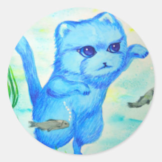 ADESIVO みずうみのネコ