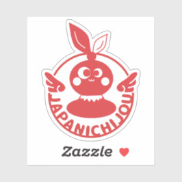 Adesivo ジャパ日常 JapaNichijou ロゴ ステッカー Logo Sticker 背景透過