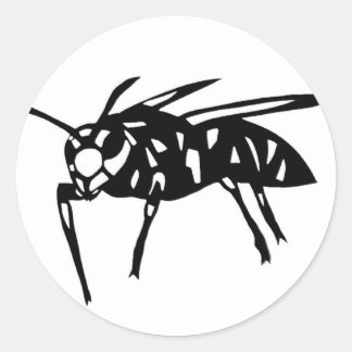 Adesivo スズメバチ グッズ 蜂 hornet; yellow jacket; wasp 切り絵