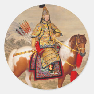 Adesivo 乾隆帝 do imperador do Qianlong de China na arm