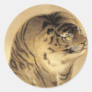 Adesivo 応挙の虎, tigre de Ōkyo do 応挙, Ōkyo