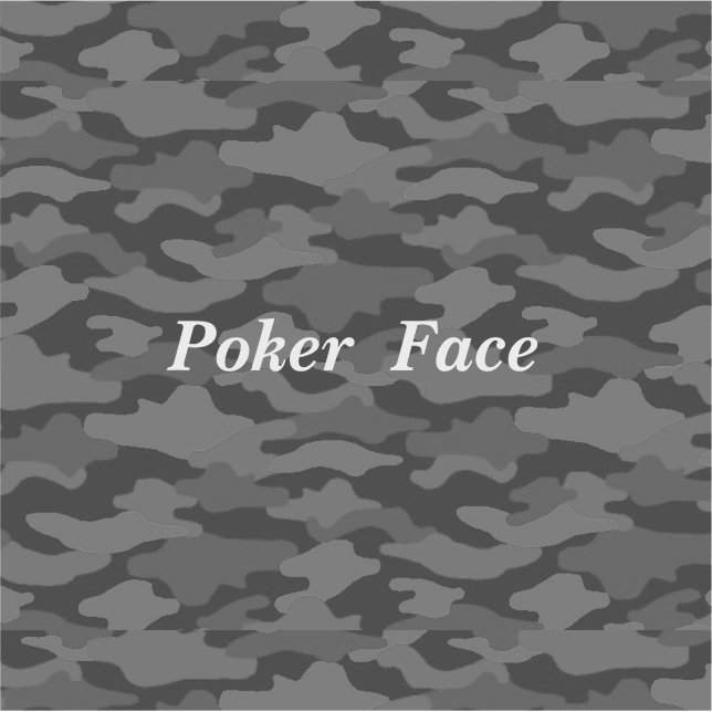 ADESIVO 文字　カスタム　迷彩（ダーク）   シール (Frente)