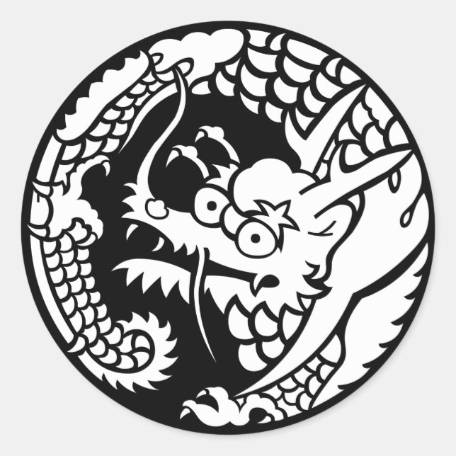 ADESIVO 日蓮宗龍の丸 (Frente)