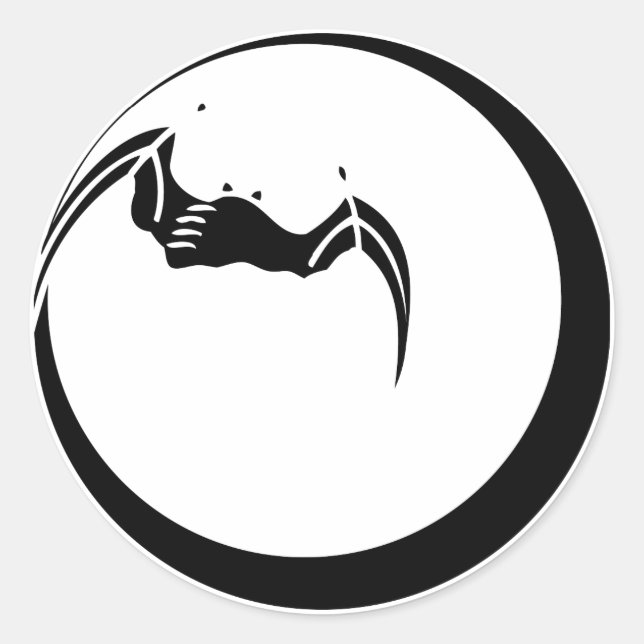 ADESIVO 月に蝙蝠 (Frente)