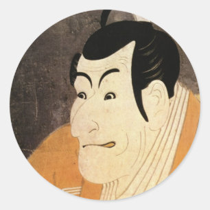 Adesivo 江戸の歌舞伎役者, atores de Edo Kabuki do 