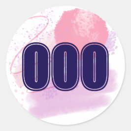 Adesivo 000 Angel Number Limitless Spirit High Vibe