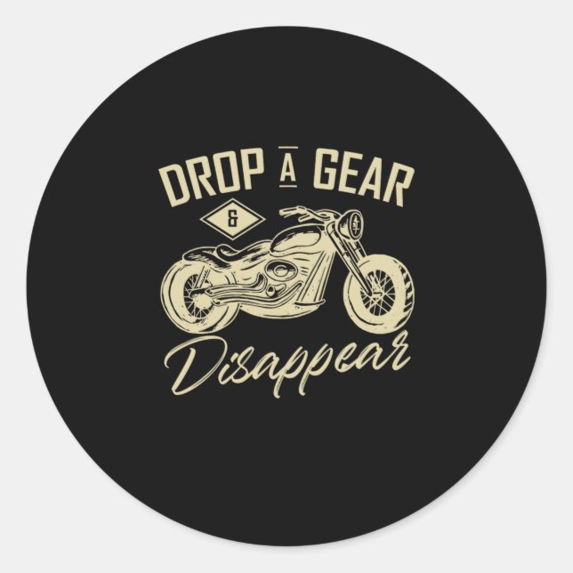 Adesivo 02.Largue uma engrenagem e desapareça para um vent (Frente)