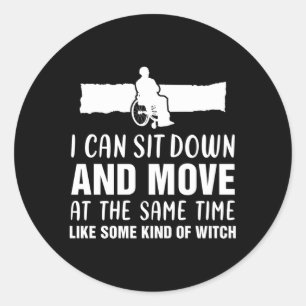 Adesivo 058152 Posso Sentar-Me E Mover A Desvantagem Da Ca