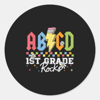 Adesivo 1º ano é demais ABCD De Volta à Escola Camiseta Di