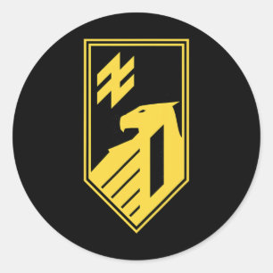 Adesivo 1º Corpo da Guarda Nacional (Ucrânia) Milícia Ucra
