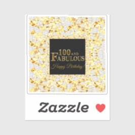 Adesivo 100º Aniversário 