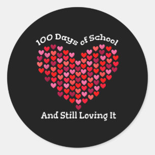 Adesivo 100º Dia Da Escola E Ainda A Ama Corta 100