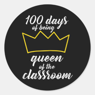 Adesivo 100º Dia de Design escolar para Professores e Estu